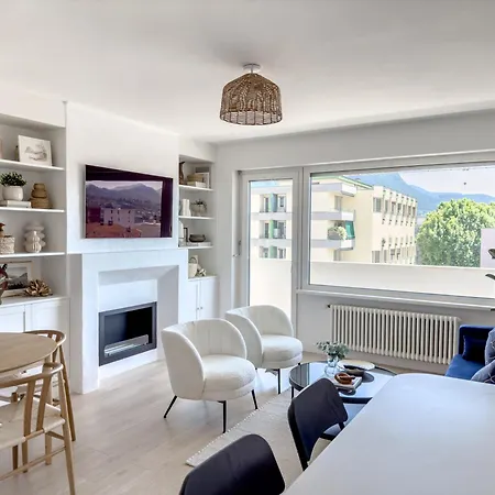 דירה Charming New 1br Oasis Near לוגאנו